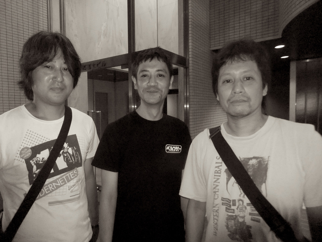 Japanese host trio